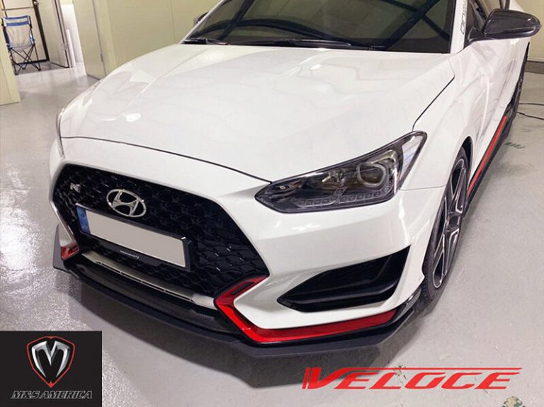 M&S VELOCE Line Type S Lip Kit For Hyundai Veloster N Front lip