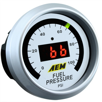 AEM Fuel Pressure Gauge 0 to 100 psi  PART#30-4401
