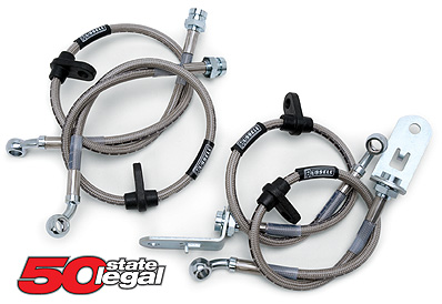 2003-2006 G35 Coupe and Sedan RUSSELL STAINLESS STEEL BRAKE LINES KIT (with Brembo brakes)
