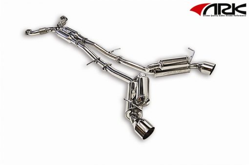 Infiniti G37 Coupe ARK GRIP True Dual Exhaust System - Polished Tip