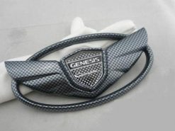 Genesis Coupe Wing badge emblems Grille+Trunk ..CARBON FIBER SET