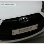 Hyundai Veloster Bremthon Front and Rear 3 peice emblem set