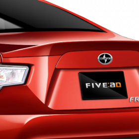 FR-S/BRZ FiveAxis Rear spoiler