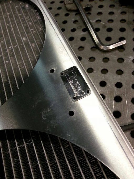 UNIQ PERFORMANCE Direct bolt on Twin 12” Radiator Fan Shroud for 2010-2012 GENESIS COUPE 2T ONLY (STAGE 1 / STAGE 2)