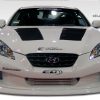 2010-2012 Hyundai Genesis 2DR Duraflex Circuit Front Bumper Cover - 1 Piece