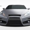 2010-2012 Hyundai Genesis 2DR Duraflex TP-R Front Bumper Cover - 1 Piece