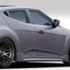 2012-2016 Hyundai Veloster Turbo Duraflex GT Racing Side Splitters - 2 Piece