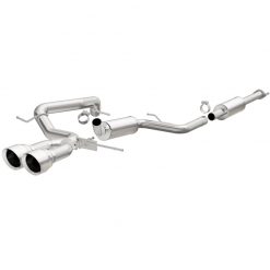 MagnaFlow 2013-2016  Ford Focus 2.0L Turbocharged ST Dual Center Rear Exit Stainless Cat Back Perf Exhaust