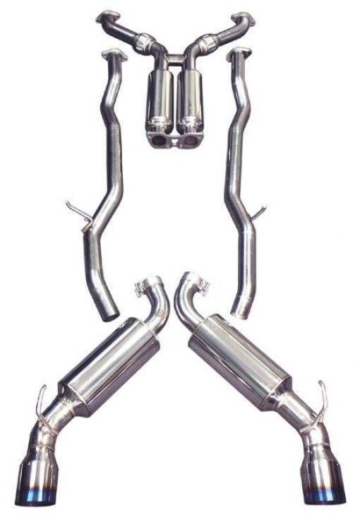 Injen 2013-2014 Ford Focus ST 2.0L (t) 3.00" Cat-Back Stainless Steel Exhaust System w/Titanium Tip