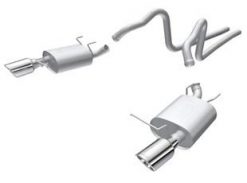 Borla 2011-2014 Ford Mustang 3.7L 6cyl 6spd RWD SS S-Type Catback Exhaust