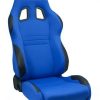 Corbeau A4 Reclinable Seat in Blue Cloth
