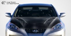 2010-2012 Hyundai Genesis Coupe 2DR Carbon Creations Vader Hood - 1 Piece