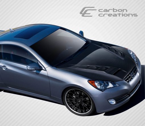 2010-2012 Hyundai Genesis 2DR Carbon Creations RS-1 Hood - 1 Piece