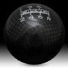 SK-300BC-1-W Ball Black Carbon Fiber Heavy Weight 6 Speed Pattern - Universal 1.1LBS/480g