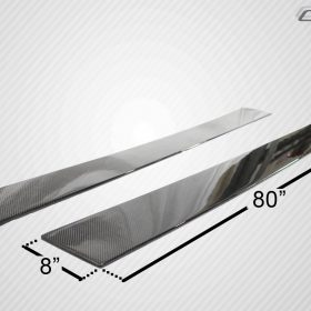 Carbon Creations Carbon Fiber Universal Side Splitters Genesis Coupe 2010 - 2015 