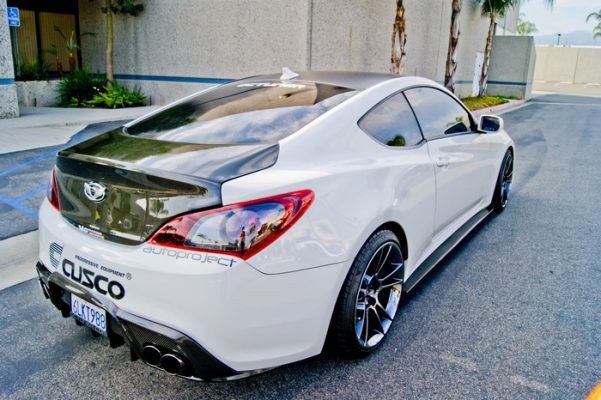 Carbon Creations Carbon Fiber Universal Side Splitters Genesis Coupe 2010 - 2015   