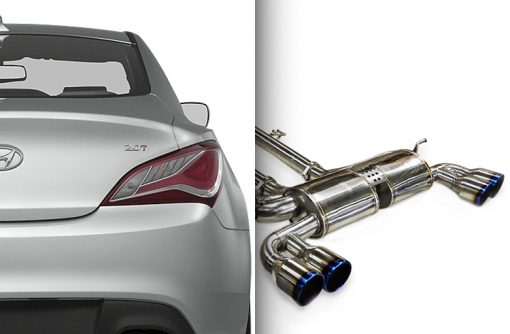ARK Performance Hyundai 2010-2012 Genesis Coupe 2.0T DT-S Exhaust  (Burnt Tips)