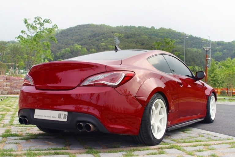 20102016 Genesis Coupe UNR Performance Rear Wide Body Fender Flares