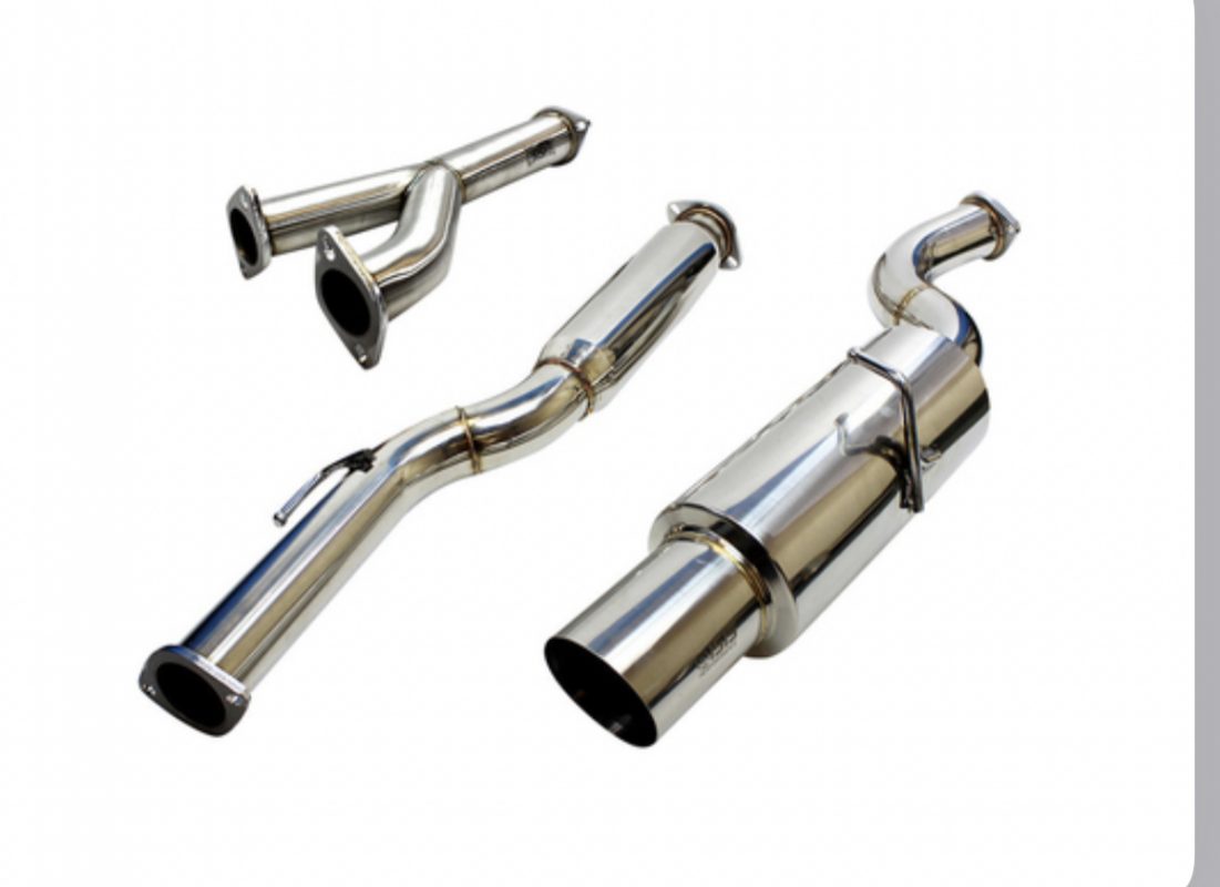 ISR GT Single Exhaust Hyundai Genesis Coupe 3.8 UNIQPERFORMANCE