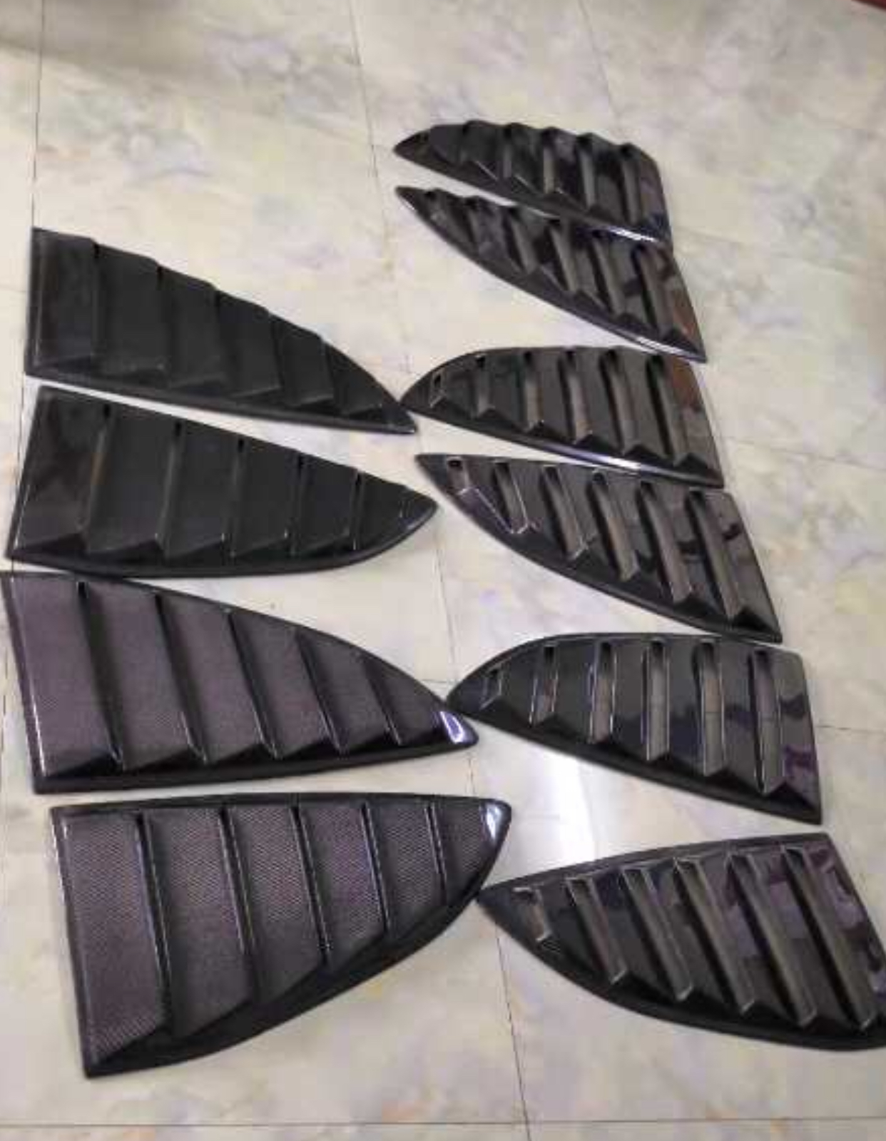 20102016 Genesis Coupe Side Window Louvers UNIQPERFORMANCE