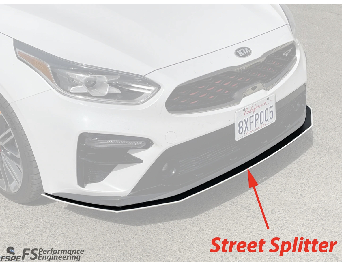 Kia Forte (2019-2021) STREET Splitter - UNIQPERFORMANCE