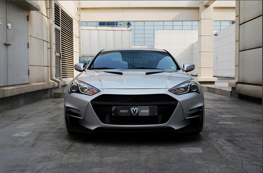 M&S Front Body Kit Bumper HYPER G Type A for Hyundai Genesis Coupe BK2