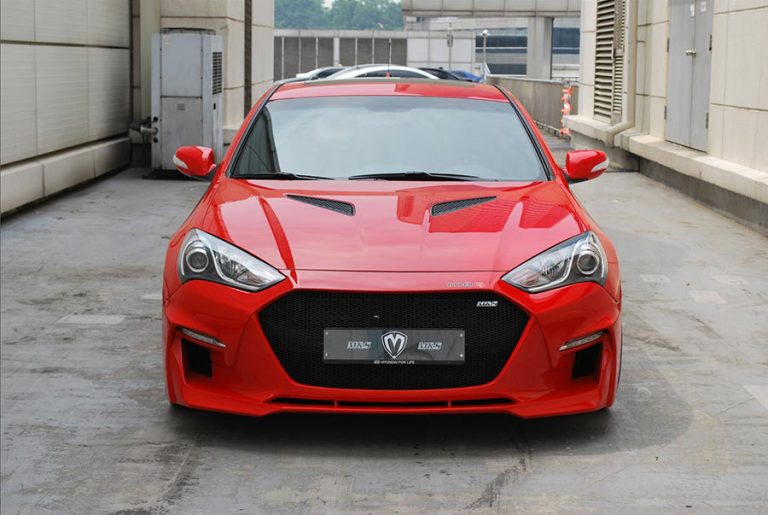 M&S Front Body Kit Bumper HYPER G Type B for Hyundai Genesis Coupe BK2