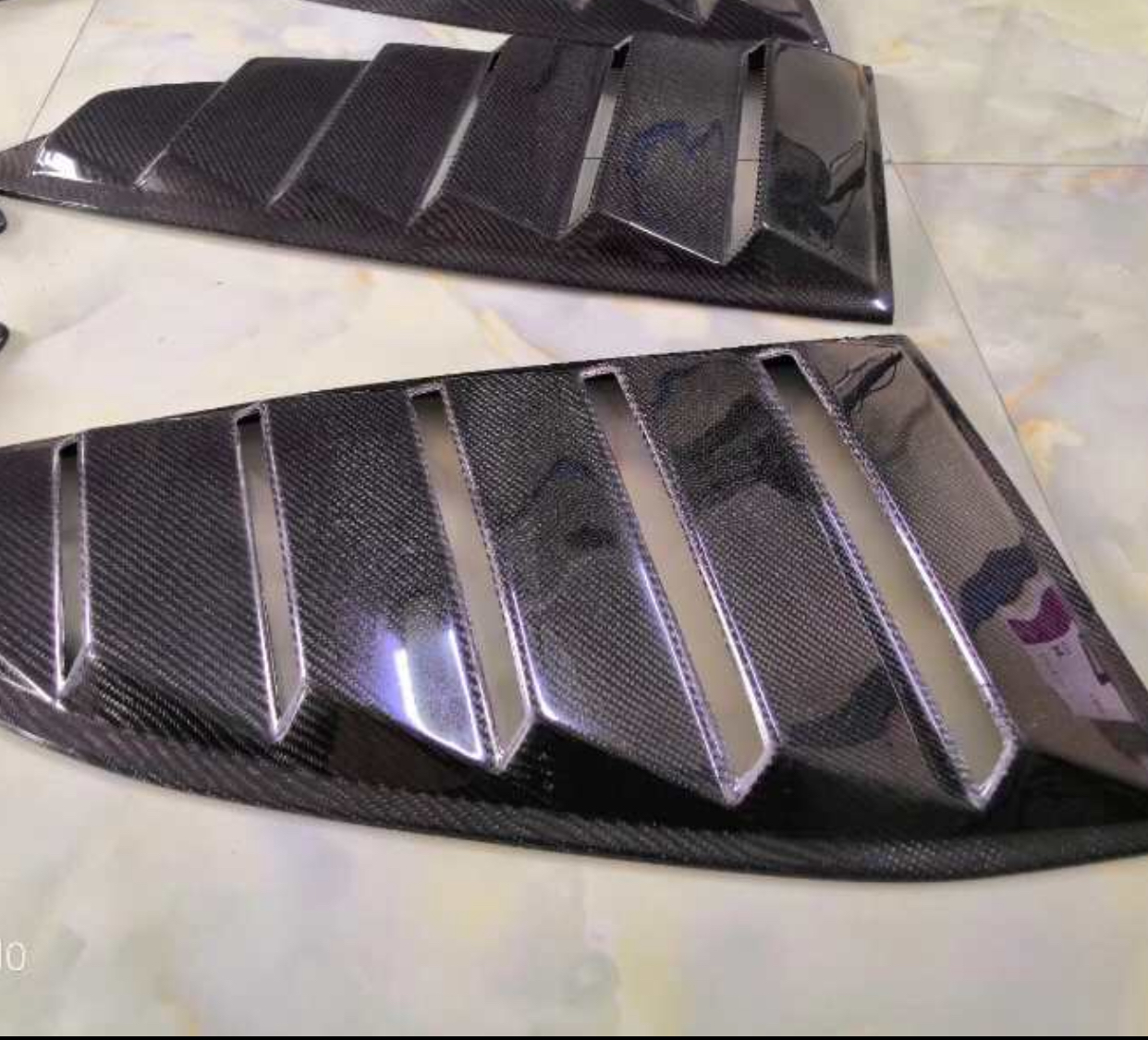 20102016 Genesis Coupe Side Window Louvers UNIQPERFORMANCE