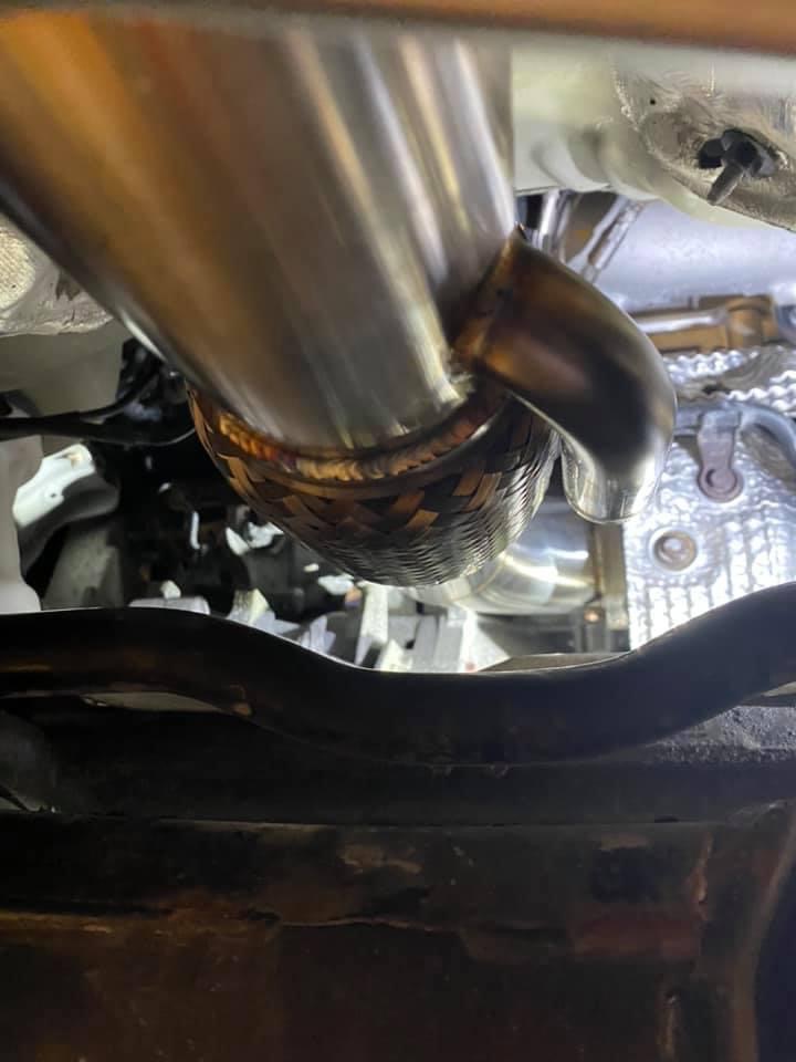 UNIQ PERFORMANCE 3 INCH Catless Downpipe 2017-2018 Elantra Sport/GT