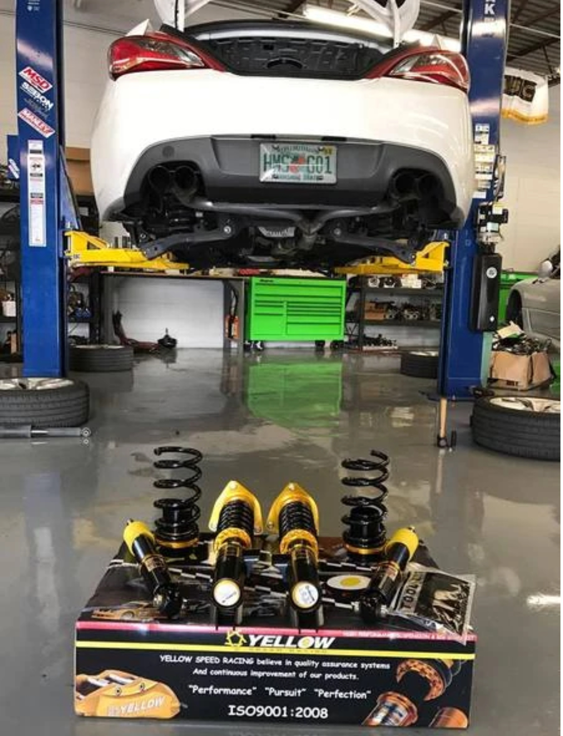 Dynamic Pro Sport Coilovers 20082016 Hyundai Genesis Coupe 3.8 (BK