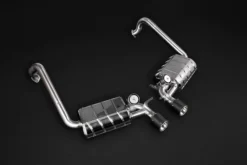Porsche 981/982 Boxster/Cayman/GT4/718 - Valved Exhaust + Carbon Tips (CES3/PSE)