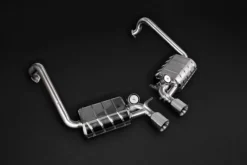 Porsche 981/982 Boxster/Cayman/GT4/718 - Valved Exhaust + Stainless Tips (CES3/PSE)