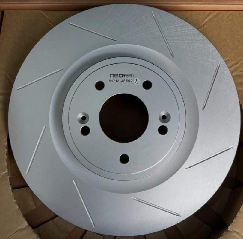 Neotec Rotors Veloster N NeoTech Slotted Rotors (OEM Calipers) – UNIQPERFORMANCE
