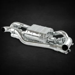 Porsche 992 Carrera/S/Turbo/Turbo S - Valved Exhaust Muffler for OEM Cats (OE Actuators)