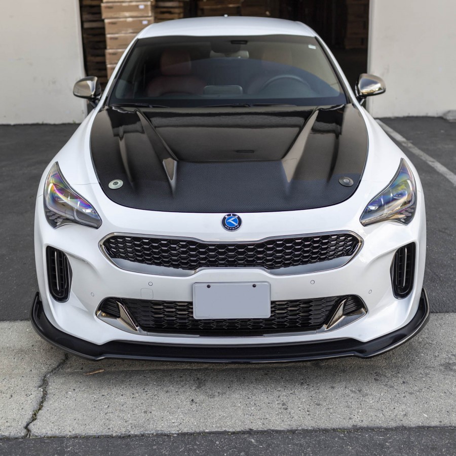 Legato Front Splitter | Kia Stinger (18+) - UNIQPERFORMANCE